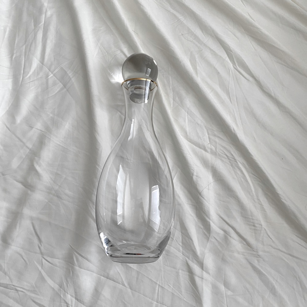 Large Crystal Pitcher - Picture 1 of 2